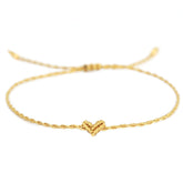 Love Ibiza Herzarmband gold gereht